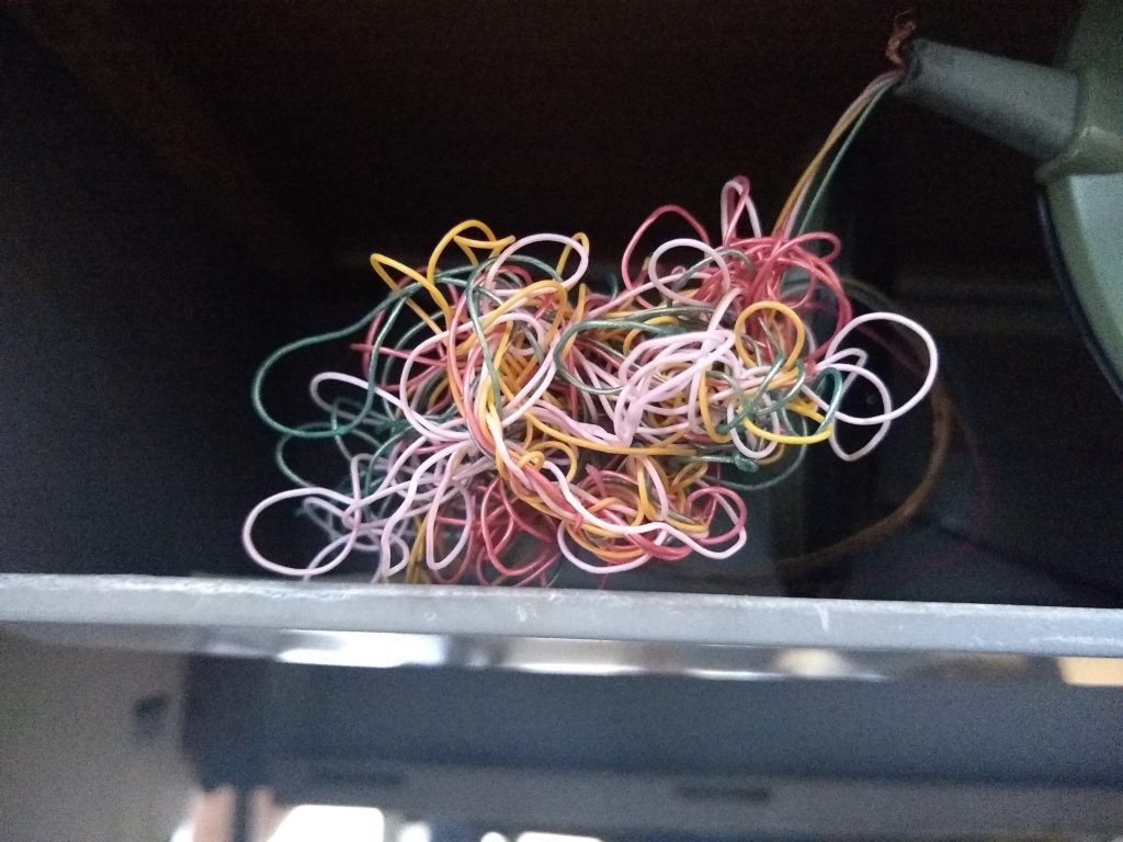 image of colored cables